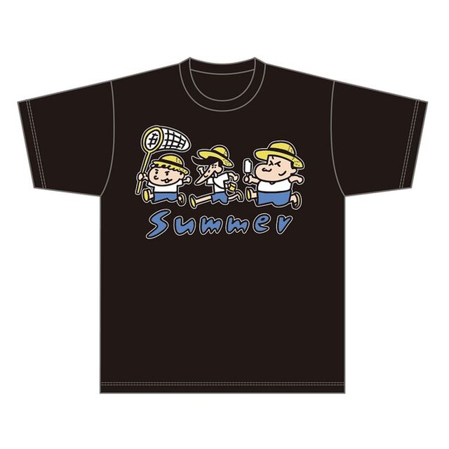 【公式グッズ】ゴリパラ見聞録Tシャツ 麦わら帽子 黒 S（その他）