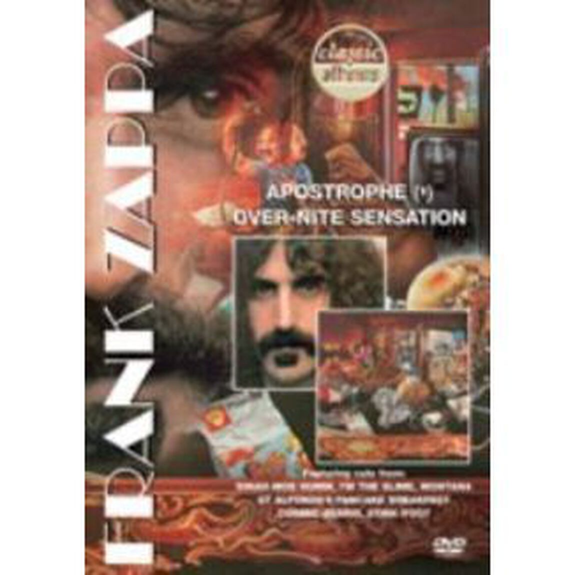 クラシック・アルバムズ：アポストロフィー（&rsquo;）＋オーヴァーナイト・センセーション（ＤＶＤ）