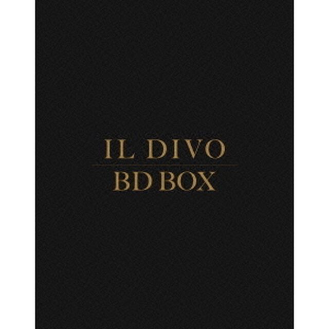 IL　DIVO　BD　BOX（Ｂｌｕ－ｒａｙ　Ｄｉｓｃ）