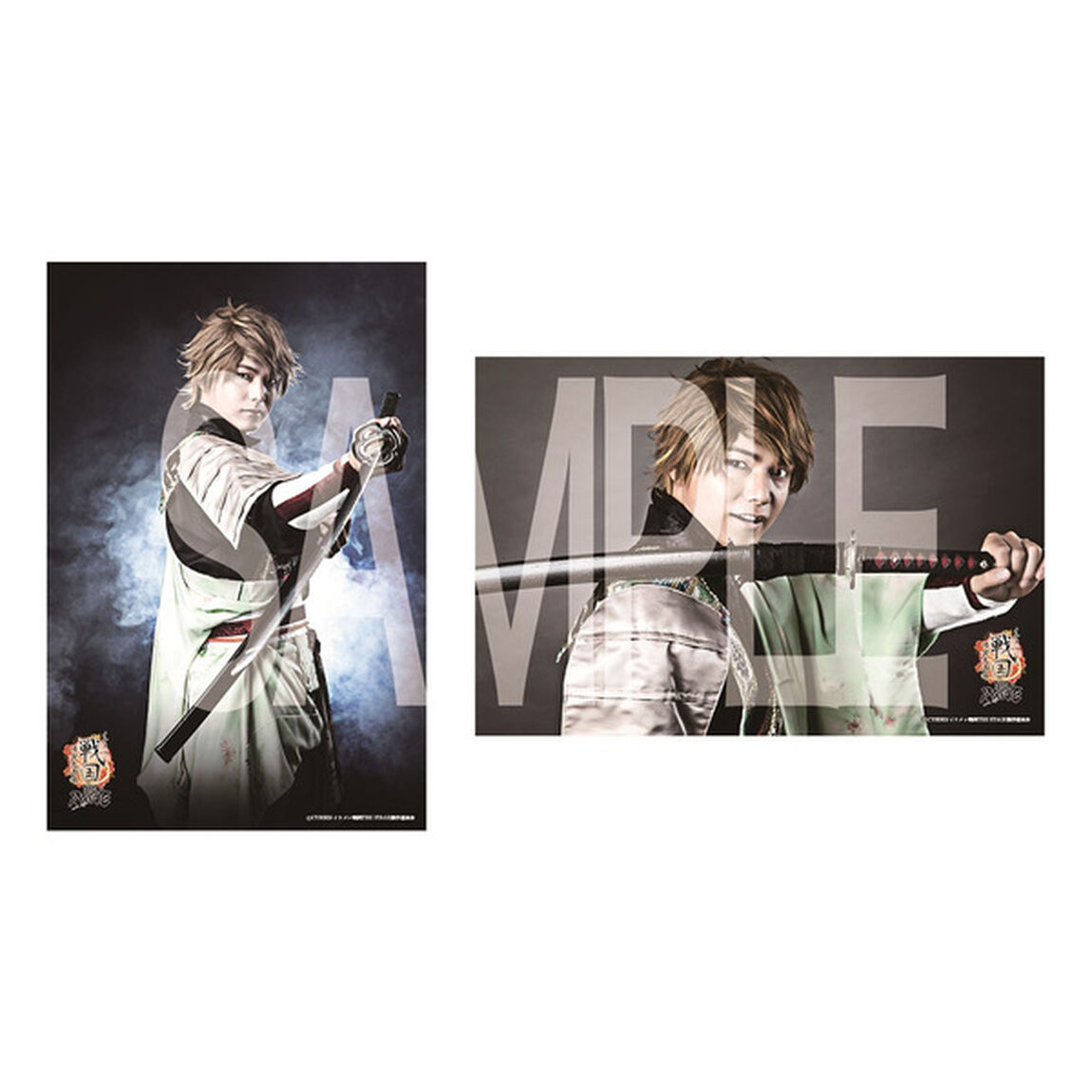イケメン戦国 THE STAGE －明智光秀編－　大判キャストブロマイド 豊臣 秀吉／滝川広大（その他）