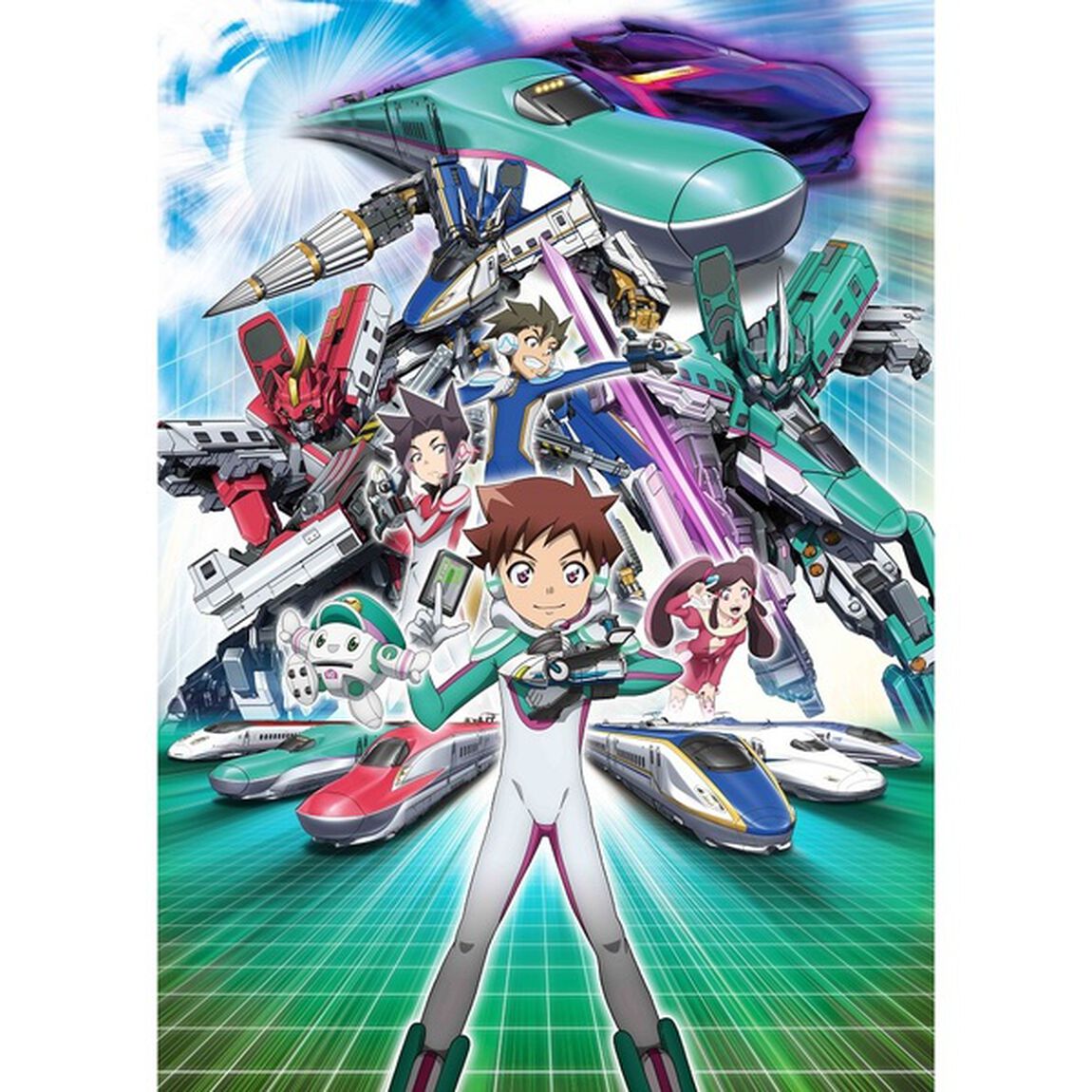 新幹線変形ロボ シンカリオン Blu-ray BOX 1 ＜初回生産限定版／2020セット限定！ DXSシンカリオンE5はやぶさゴールドバージョン（先頭車両）付＞（Ｂｌｕ－ｒａｙ　Ｄｉｓｃ）