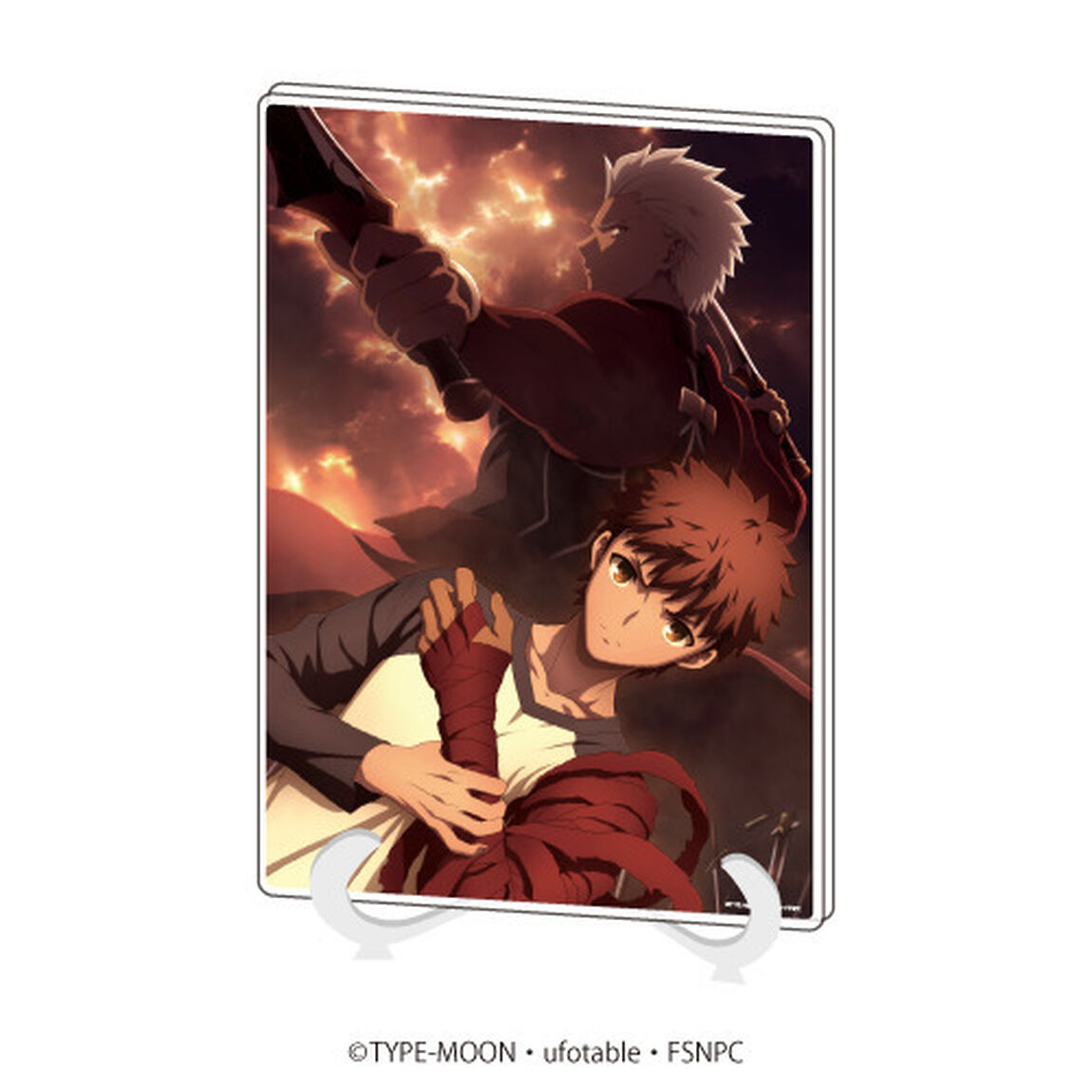 アクリルアートボード(A5サイズ)「劇場版 Fate/stay night [Heaven's Feel]」04/衛宮士郎＆アーチャー（その他）