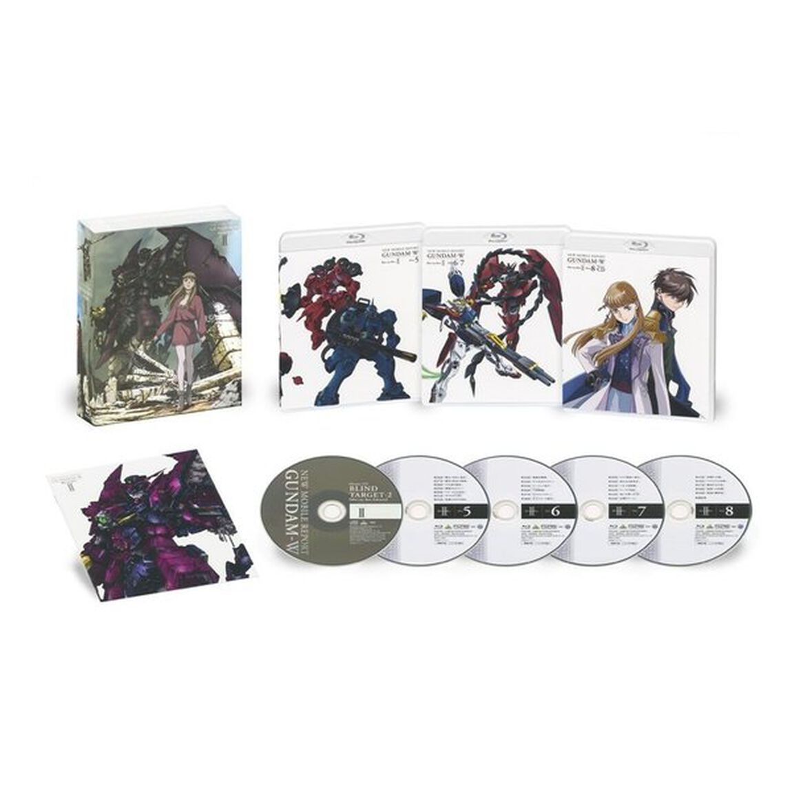 新機動戦記ガンダムW　Blu－ray　BOX　2（Ｂｌｕ－ｒａｙ　Ｄｉｓｃ）