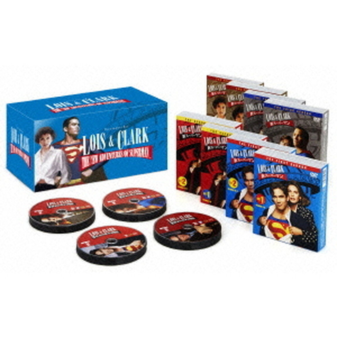 LOIS＆CLARK／新スーパーマン　＜シーズン1－4＞　コンプリートDVD　BOX（ＤＶＤ）