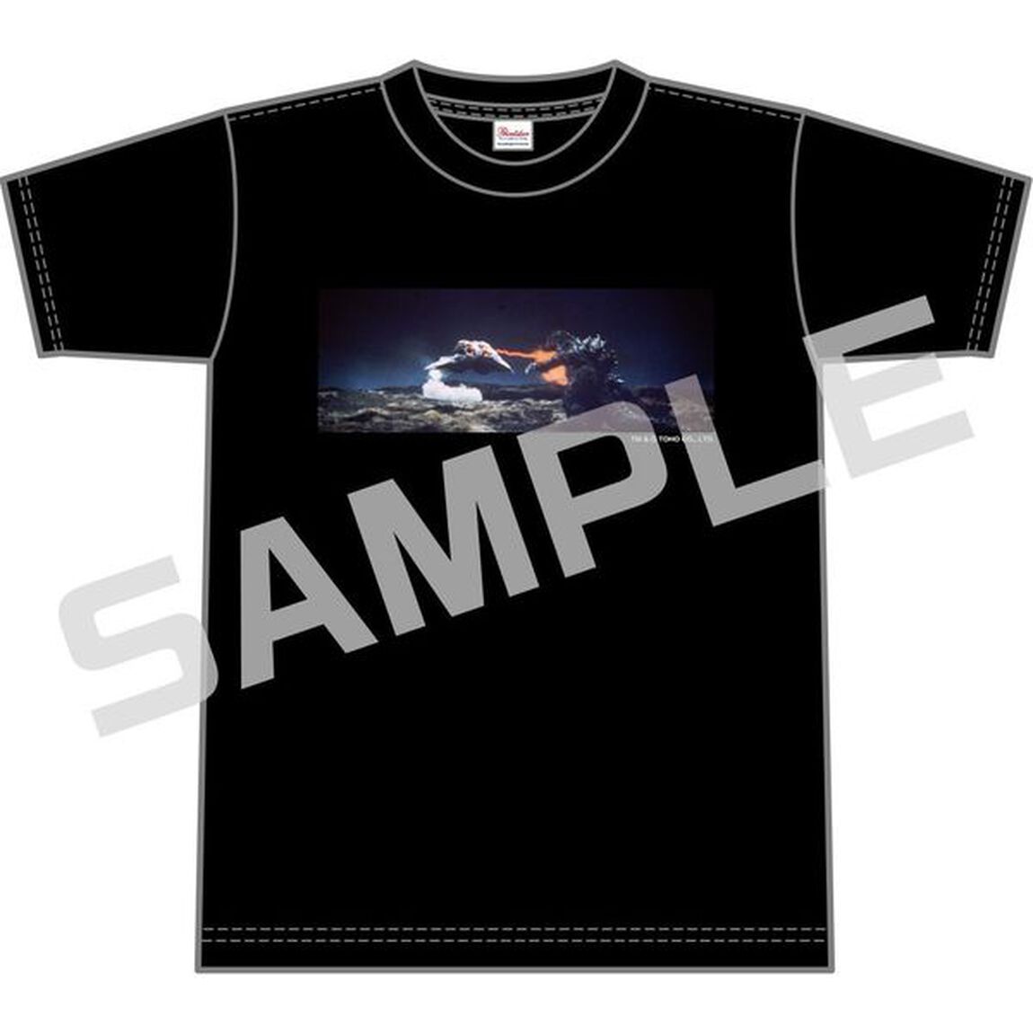 ヘドラ／Tシャツ／ゴジラ対ヘドラ．ｖｅｒ／黒／Ｌ（その他）