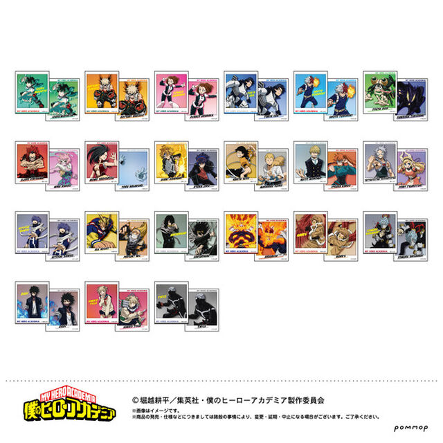 僕のヒーローアカデミア　フォト風メタルステッカーコレクション（その他）