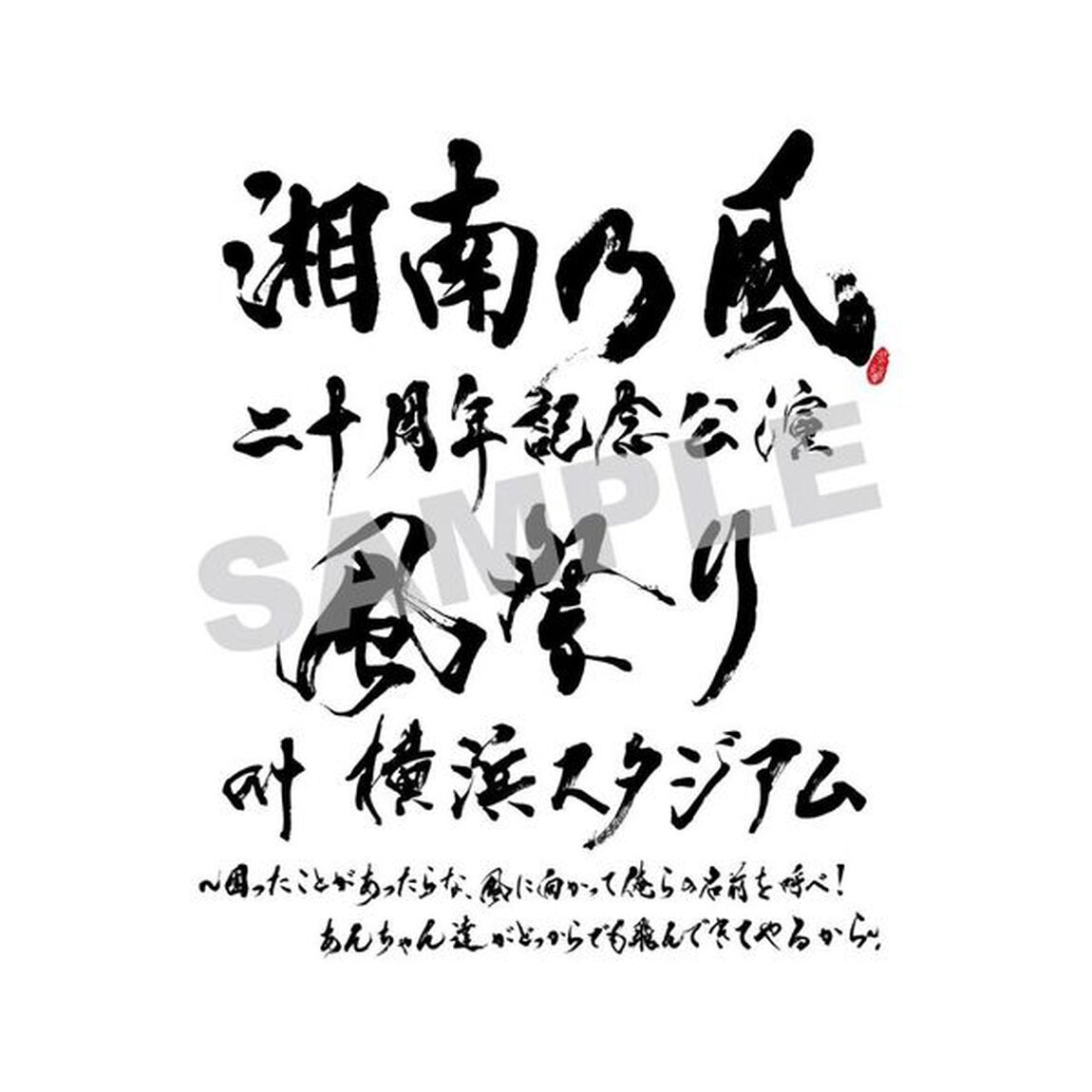 湘南乃風／湘南乃風 二十周年記念公演 「風祭り at 横浜スタジアム」〜困ったことがあったらな、風に向かって俺らの名前を呼べ！あんちゃん達がどっからでも飛んできてやるから〜 Blu-ray 通常盤（限定特典付き）（Ｂｌｕ－ｒａｙ　Ｄｉｓｃ）