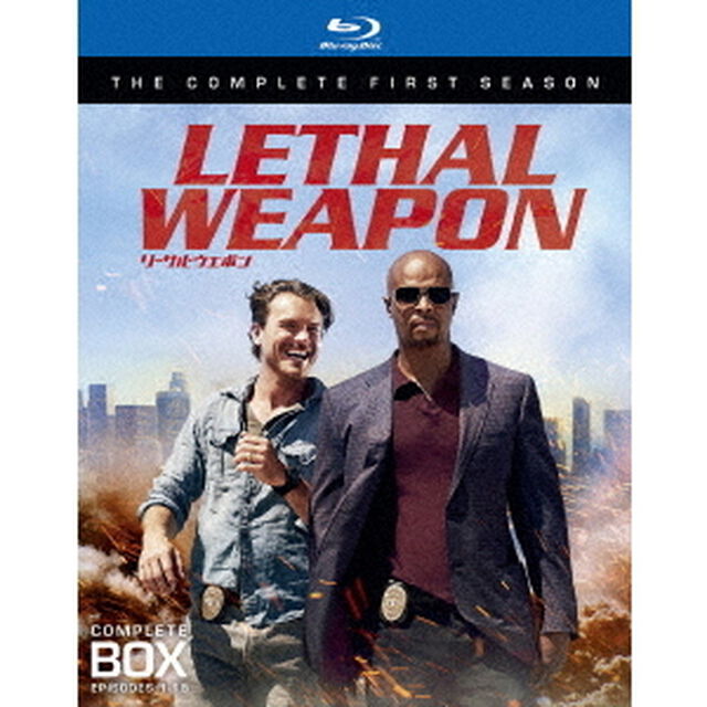 リーサル・ウェポン＜ファースト・シーズン＞ブルーレイ　コンプリート・ボックス（Ｂｌｕ－ｒａｙ　Ｄｉｓｃ）