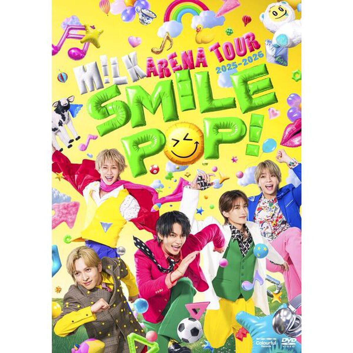 M!LK／M!LK ARENA TOUR 2025-2026 &ldquo;SMILE POP!&rdquo; 初回限定盤（特典なし）（ＤＶＤ）