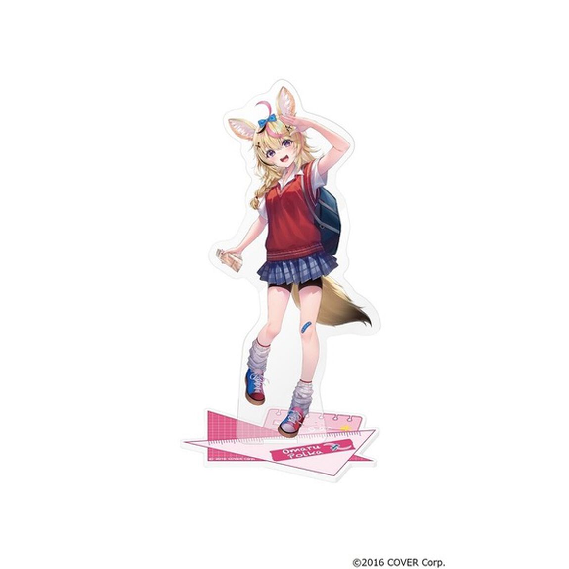 ホロライブ 不知火建設 等身アクリルスタンド（尾丸ポルカ）（その他）