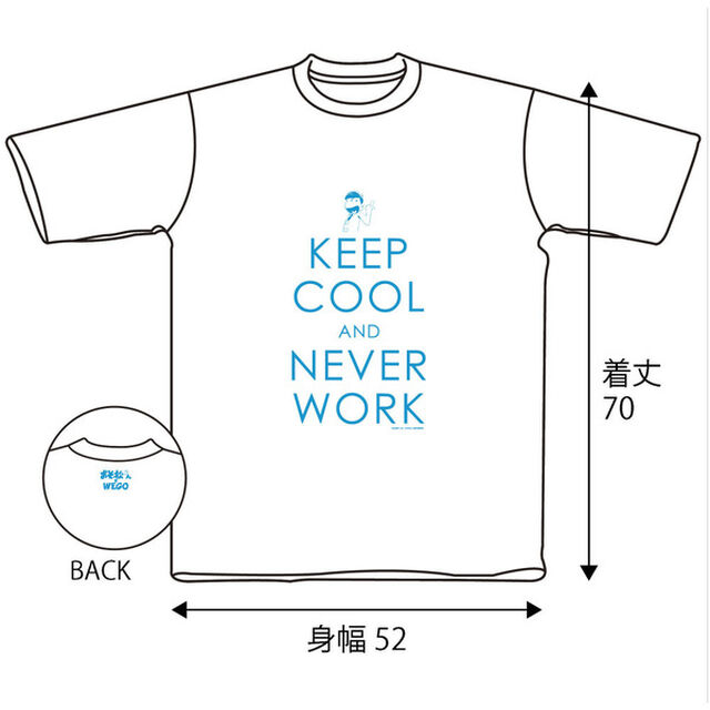 WEGOカラ松Ｔシャツ ホワイト Mサイズ（3次予約）（その他）