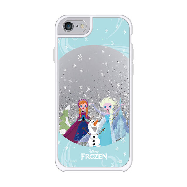 iPhone 8/7/6s/6 『ディズニーキャラクター』/ラメ グリッターケース/『アナと雪の女王/スノードーム』（その他）