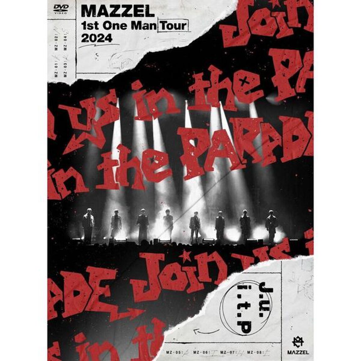 MAZZEL／MAZZEL 1st One Man Tour 2024 &ldquo;Join us in the PARADE&rdquo; DVD 通常盤（外付特典なし）（ＤＶＤ）