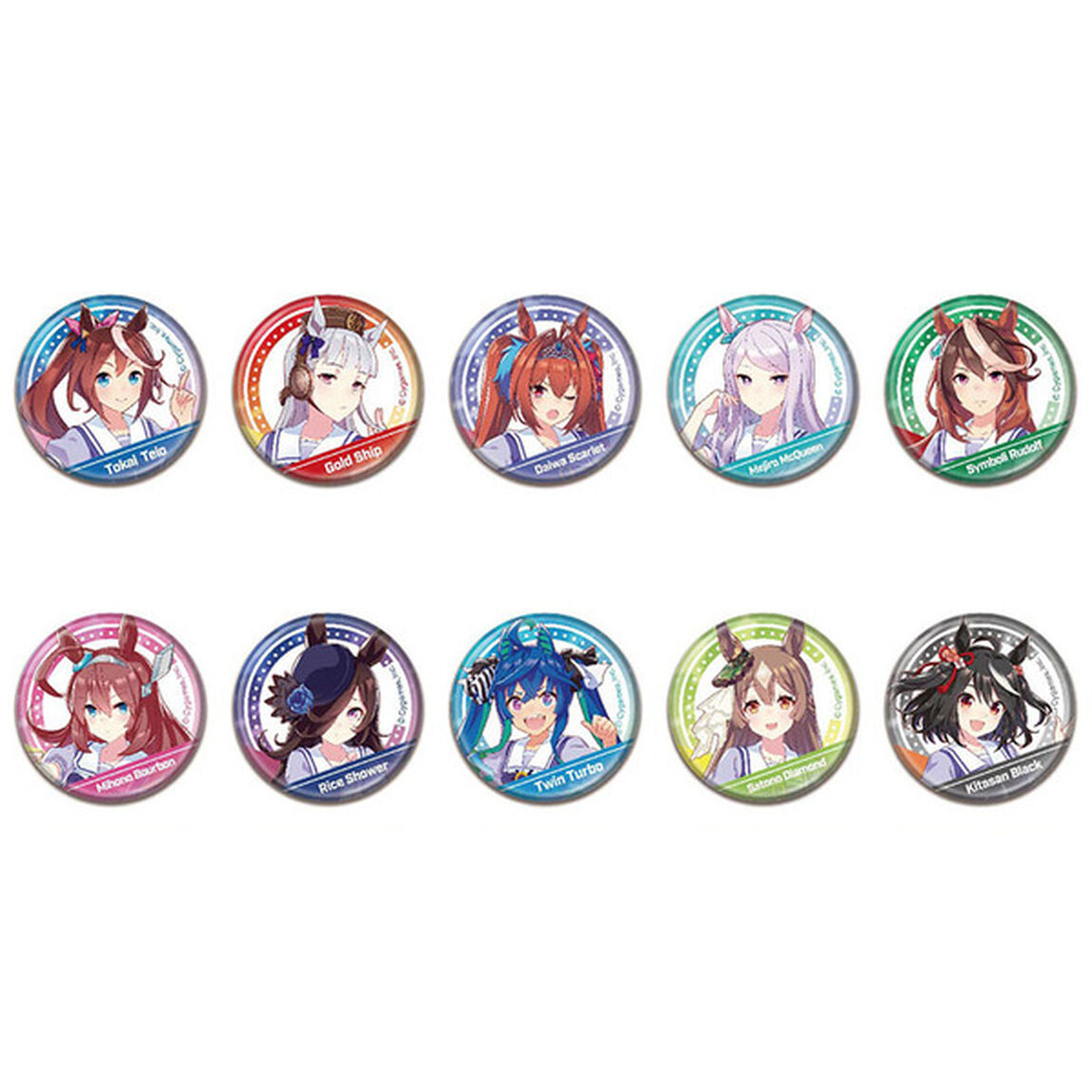 CANバッジ 　ウマ娘 プリティーダービー B BOX（その他）
