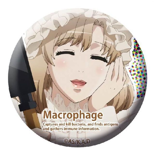 『はたらく細胞』 54mm缶バッジ マクロファージ（その他）