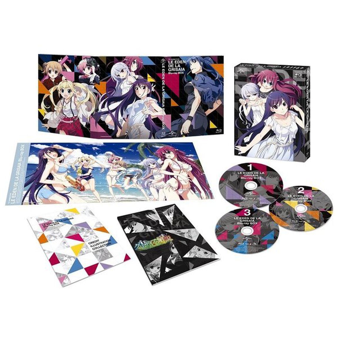 グリザイアの楽園　Blu－ray　BOX（Ｂｌｕ－ｒａｙ　Ｄｉｓｃ）