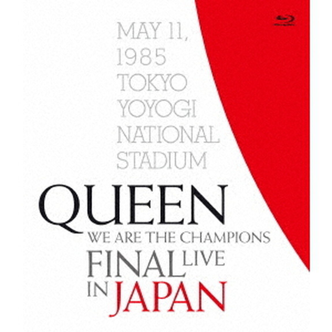 クイーン／WE ARE THE CHAMPIONS FINAL LIVE IN JAPAN 【通常盤BD＋解説書付き】（Ｂｌｕ－ｒａｙ Ｄｉｓｃ）（Ｂｌｕ－ｒａｙ　Ｄｉｓｃ）