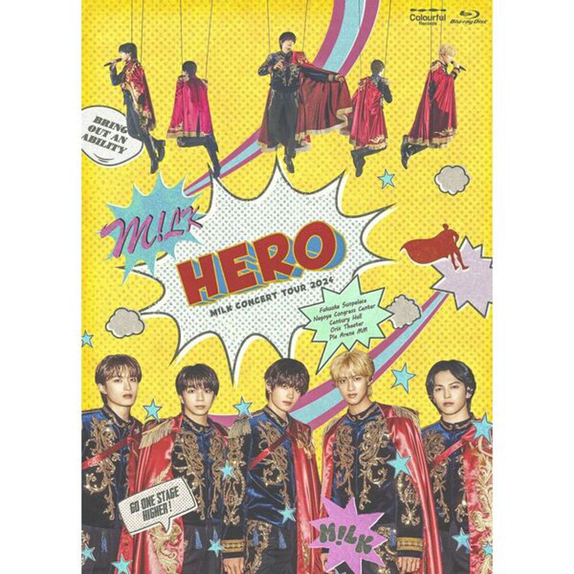 M!LK／M!LK CONCERT TOUR 2024 「HERO」 Blu-ray 通常盤（セブンネット限定特典なし）（Ｂｌｕ－ｒａｙ）（Ｂｌｕ－ｒａｙ　Ｄｉｓｃ）