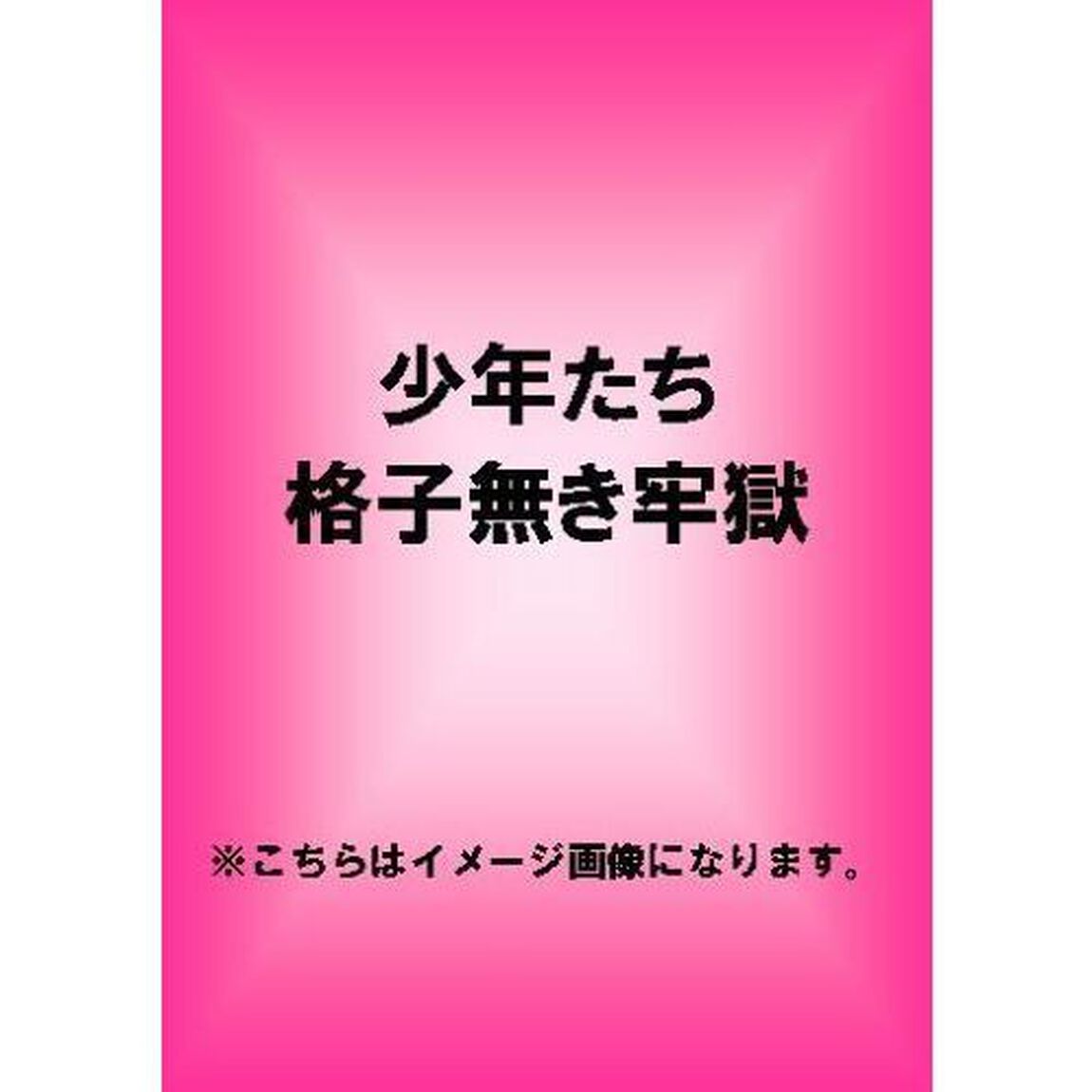 少年たち　格子無き牢獄（ＤＶＤ）