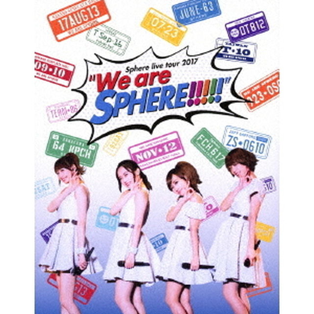 Sphere　live　tour　2017　&ldquo;We　are　SPHERE！！！！！&rdquo;　LIVE　BD（Ｂｌｕ－ｒａｙ　Ｄｉｓｃ）