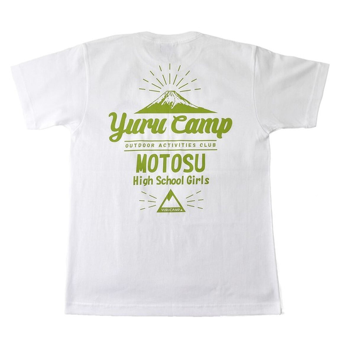 ゆるキャン△　本栖高校Tシャツ・あおい　ホワイト　M（その他）