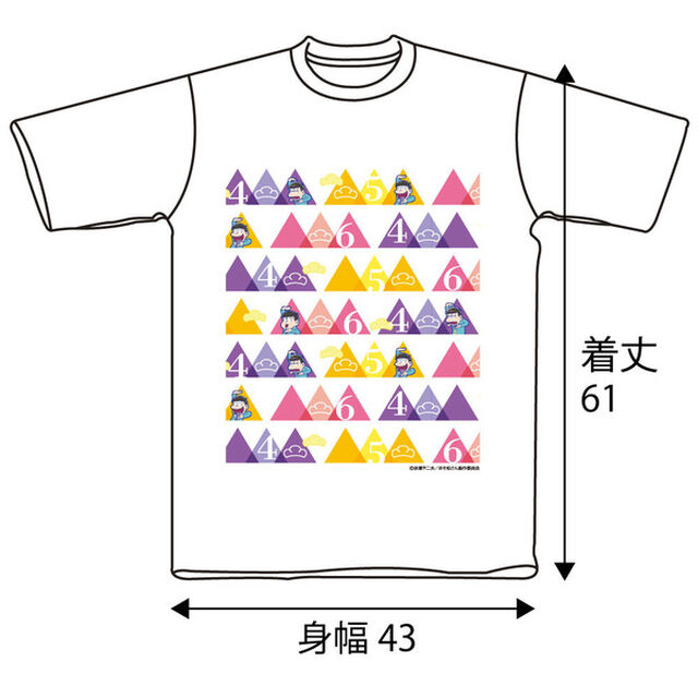 一松・十四松・トド松Tシャツ ホワイト WMサイズ（その他）