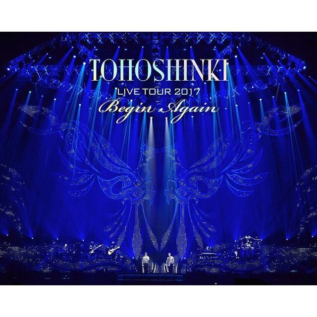 東方神起 LIVE TOUR 2017 〜Begin Again〜＜Blu-ray2枚組＞【初回生産限定盤/BOX仕様】＜外付け特典なし＞（スマプラ対応）（Ｂｌｕ－ｒａｙ Ｄｉｓｃ）（Ｂｌｕ－ｒａｙ　Ｄｉｓｃ）