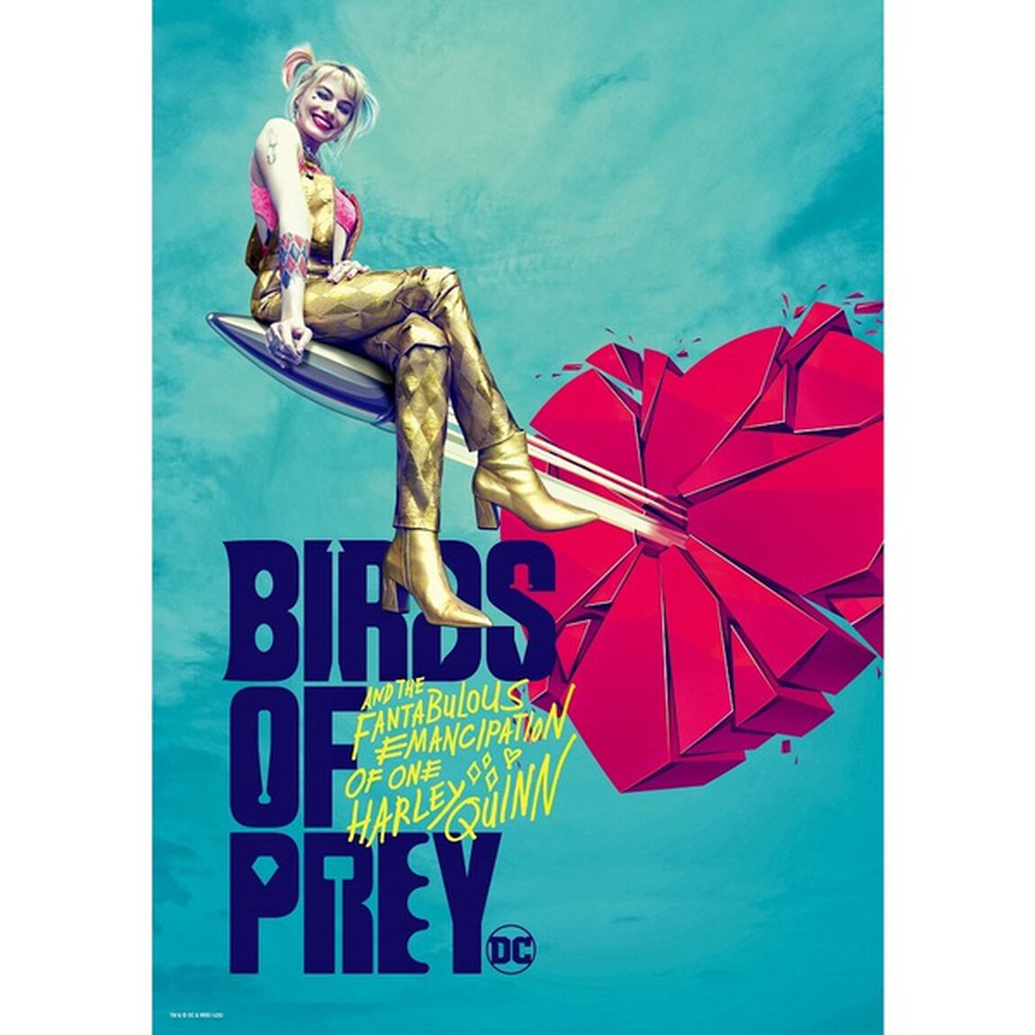 映画「ハーレイ・クインの華麗なる覚醒　BIRDS OF PREY」オリジナル ポスターC（A2サイズ）（その他）