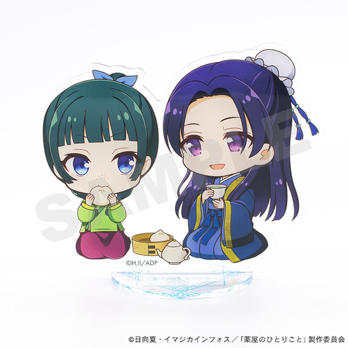 【薬屋のひとりごと】アクリルフィギュアスタンド・猫猫と壬氏_茶会（その他）