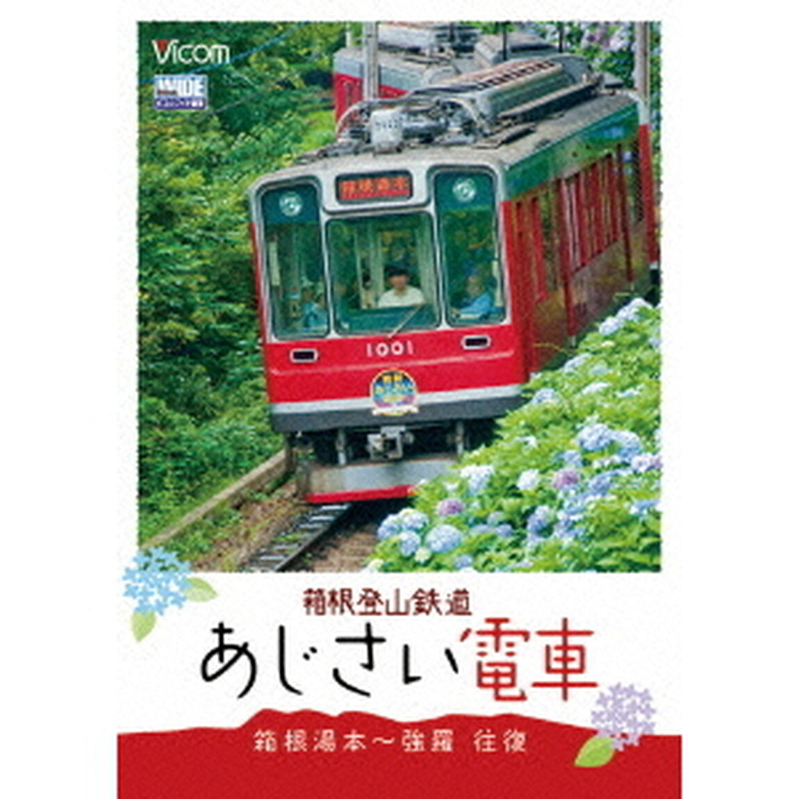 箱根登山鉄道　あじさい電車　箱根湯本〜強羅　往復（ＤＶＤ）
