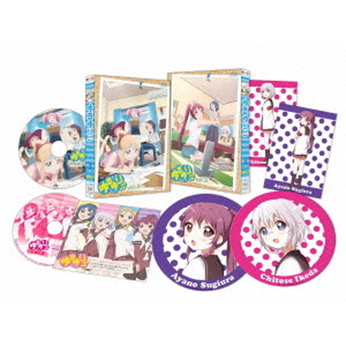 ゆるゆり♪♪ Vol.3（Ｂｌｕ－ｒａｙ　Ｄｉｓｃ）