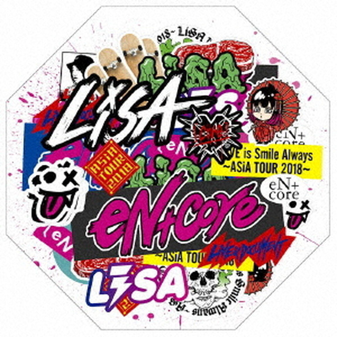 LiVE　is　Smile　Always　〜ASiA　TOUR　2018〜　［eN　＋　core］　LiVE　＆　DOCUMENT（Ｂｌｕ－ｒａｙ　Ｄｉｓｃ）
