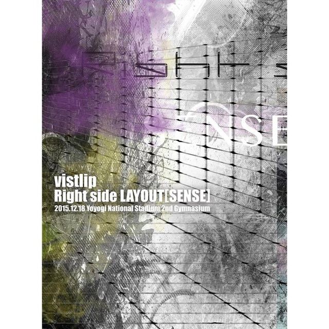 vistlip　LIVE　DVD　【Right　side　LAYOUT　［SENSE］】　2015．12．18＠Yoyogi　National　Studium　2nd　Gymnasium（ＤＶＤ）