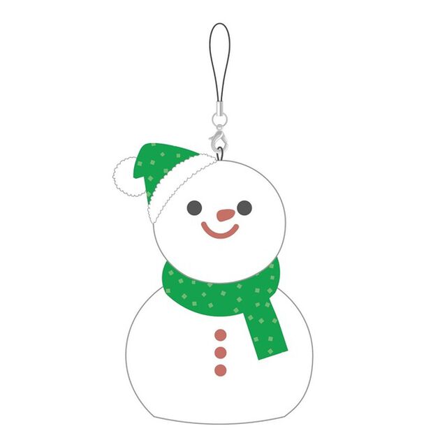 雪だるまぬいぐるみ（緑）（その他）