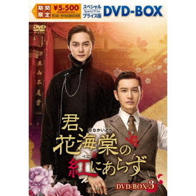 君、花海棠の紅にあらず　スペシャルプライス版DVD－BOX3（ＤＶＤ）