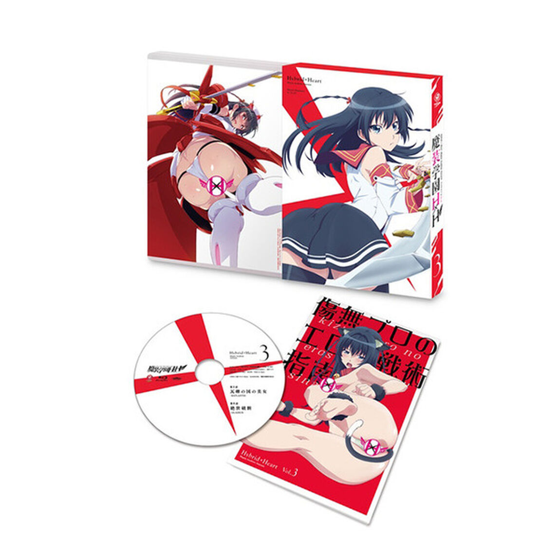 魔装学園H&times;H　第3巻（Ｂｌｕ－ｒａｙ　Ｄｉｓｃ）