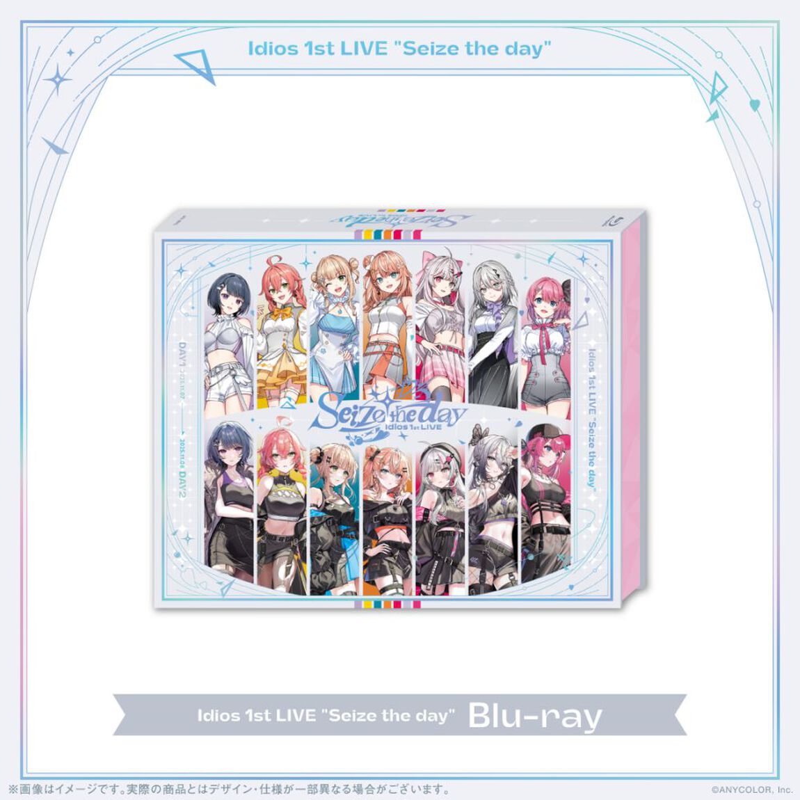 Idios／Idios 1st LIVE &ldquo;Seize the day&rdquo; Blu-ray（特典なし）（Ｂｌｕ－ｒａｙ　Ｄｉｓｃ）