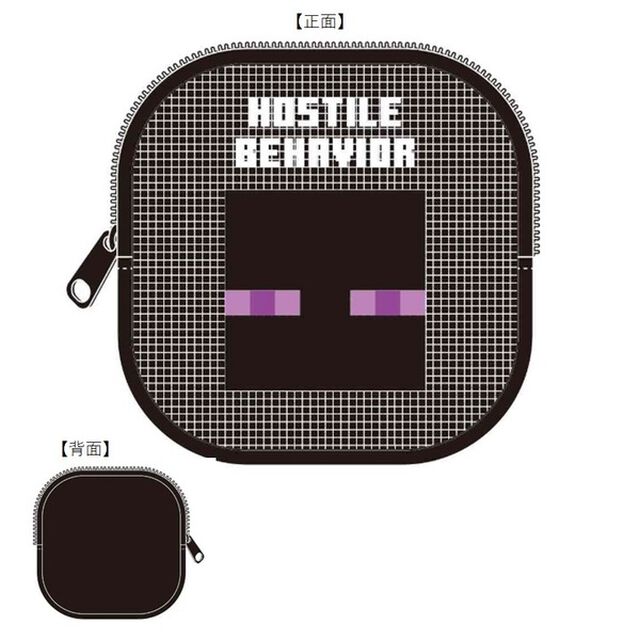 マインクラフト　メッシュマルチポーチ　エンダーマン（その他）