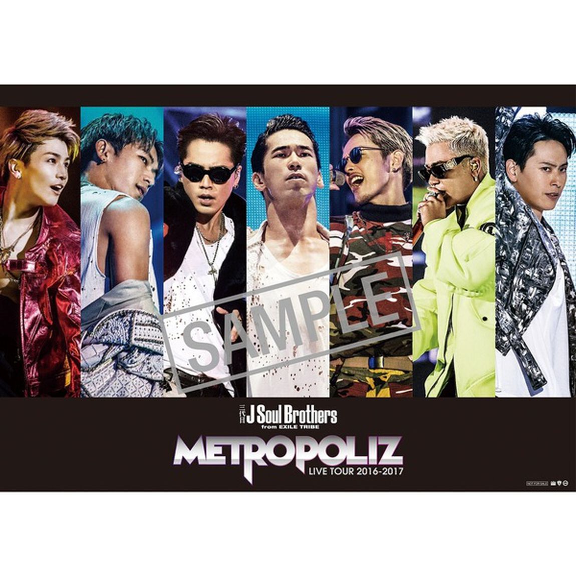三代目 J Soul Brothers LIVE TOUR 2016-2017 &ldquo;METROPOLIZ&rdquo;＜初回生産限定＞＜オリジナルB2ポスター特典付き＞（Ｂｌｕ－ｒａｙ Ｄｉｓｃ）（Ｂｌｕ－ｒａｙ　Ｄｉｓｃ）