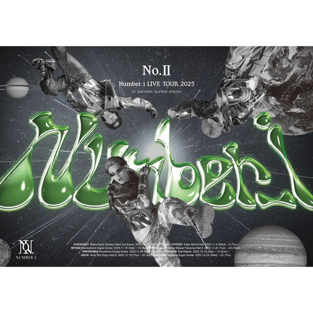 Number_i／Number_i LIVE TOUR 2025 No.II 通常盤 Blu-ray（特典なし）（Ｂｌｕ－ｒａｙ　Ｄｉｓｃ）