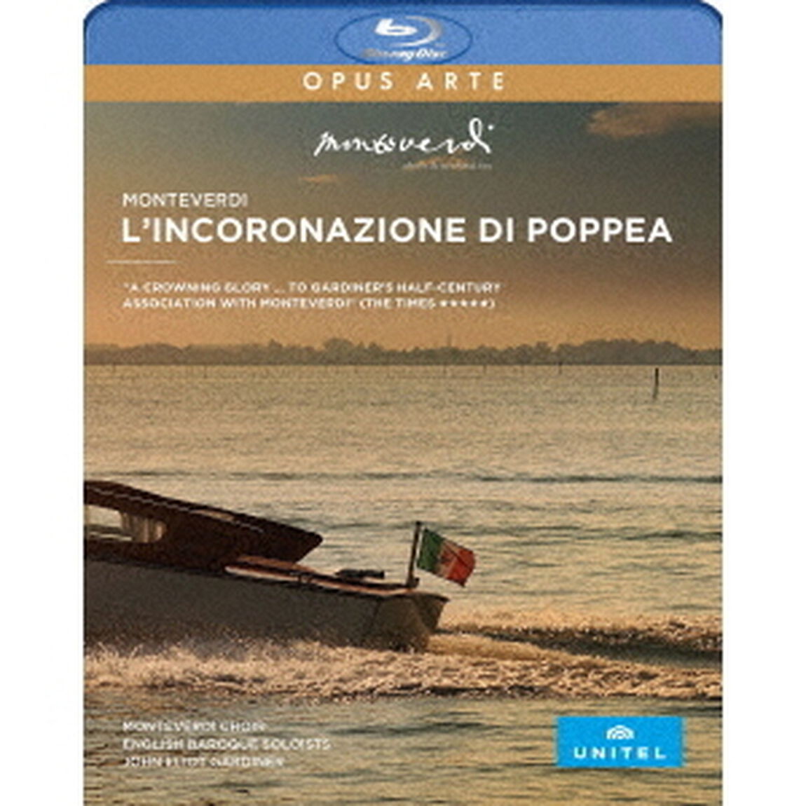 モンテヴェルディ：歌劇≪ポッペアの戴冠≫（Ｂｌｕ－ｒａｙ　Ｄｉｓｃ）