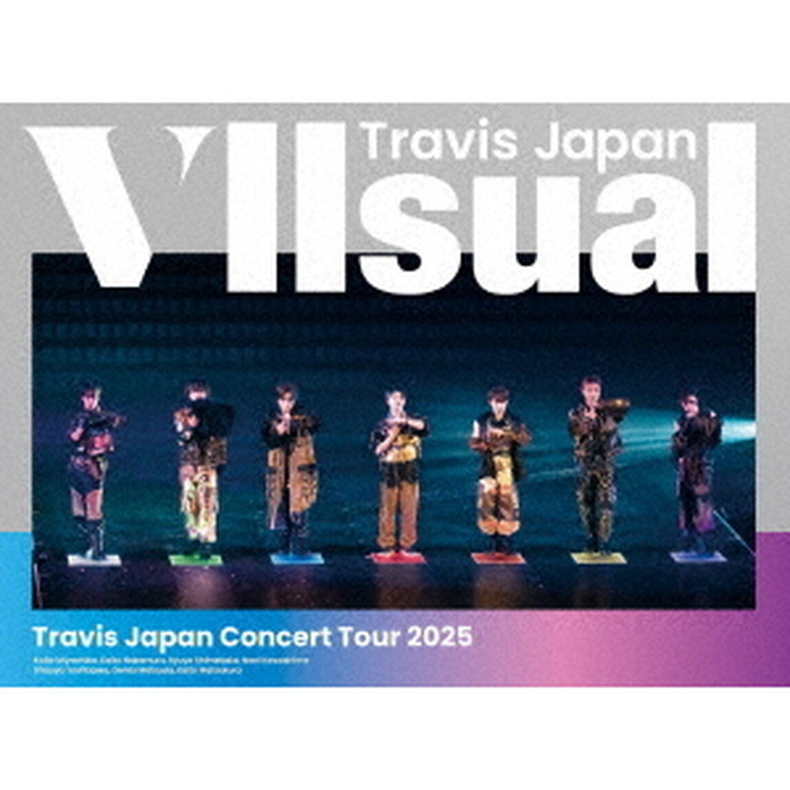 Travis Japan／Travis Japan Concert Tour 2025 VIIsual 初回盤 DVD（外付特典：ポストカード ）（ＤＶＤ）