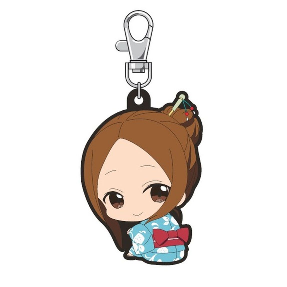 「からかい上手の高木さん2」&rdquo;ボッチくん&rdquo;ラバーマスコット 浴衣【セブンネット限定グッズ】（その他）
