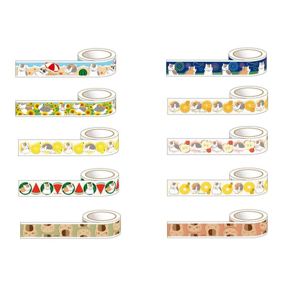 夏目友人帳　Masking Tape　10本セット（ＤＶＤ）