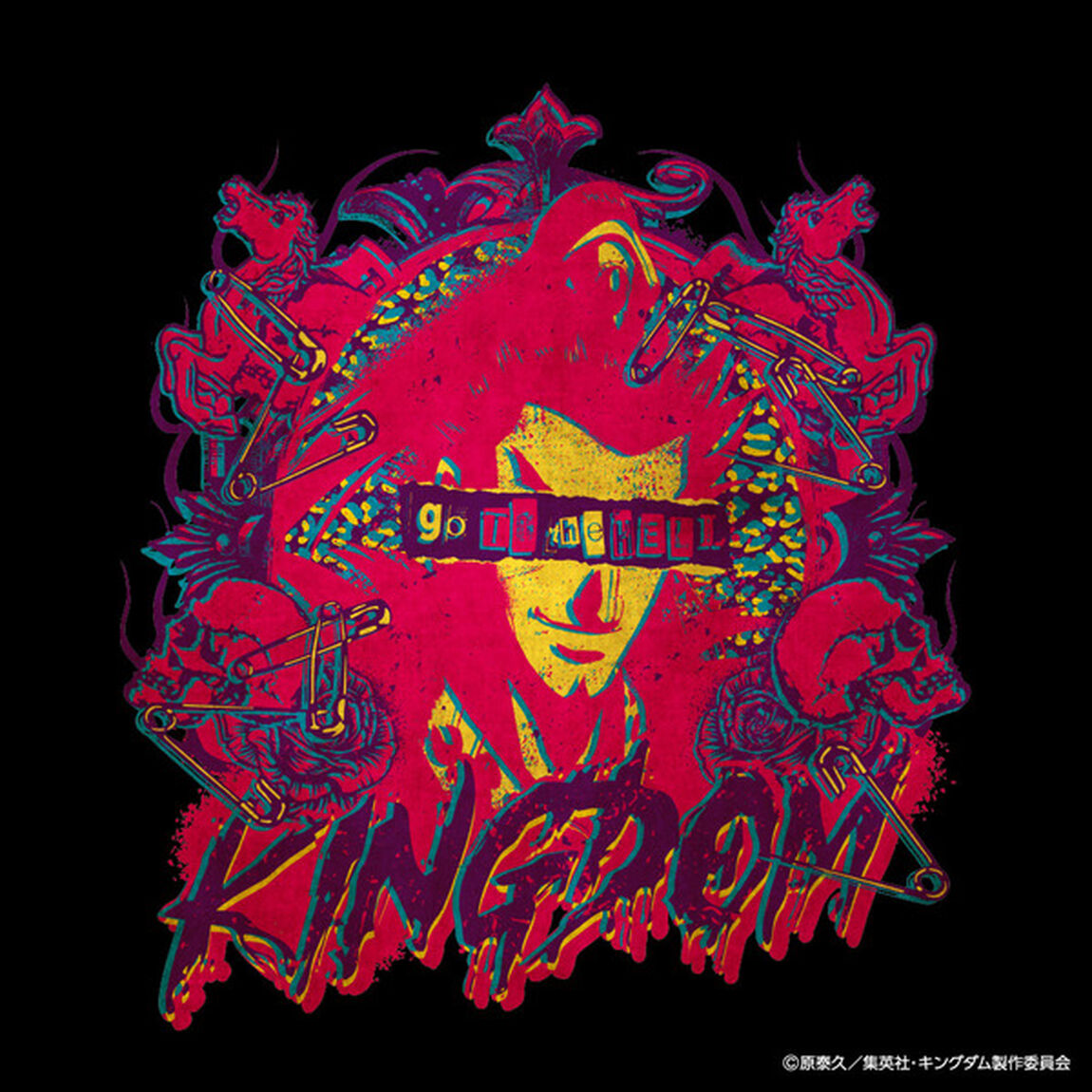 キングダム　Tシャツ　桓騎　A　-　Sサイズ（その他）