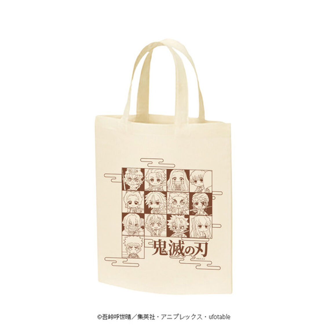キャラトートバッグ「鬼滅の刃」01/集合デザイン(フォトきゃら)（その他）