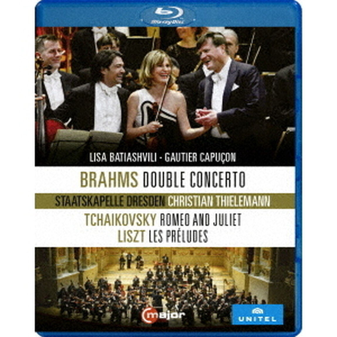 ブラームス：ヴァイオリンとチェロのための協奏曲イ短調Op．102　ほか（Ｂｌｕ－ｒａｙ　Ｄｉｓｃ）