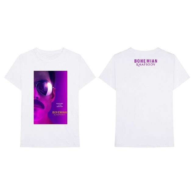 映画『ボヘミアン・ラプソディ』　Bohemian Rhapsody Movie T-Shirt White XL（その他）