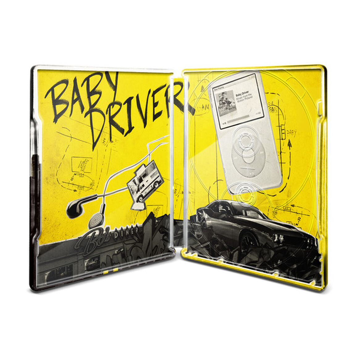 ベイビー・ドライバー スチールブック仕様 ＜完全数量限定＞（Ｂｌｕ－ｒａｙ　Ｄｉｓｃ）