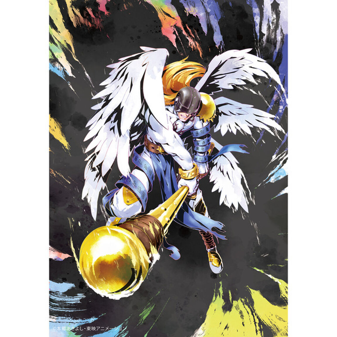 『デジモンアドベンチャー』キャンバスアートボード　エンジェモン―Water Color―（その他）